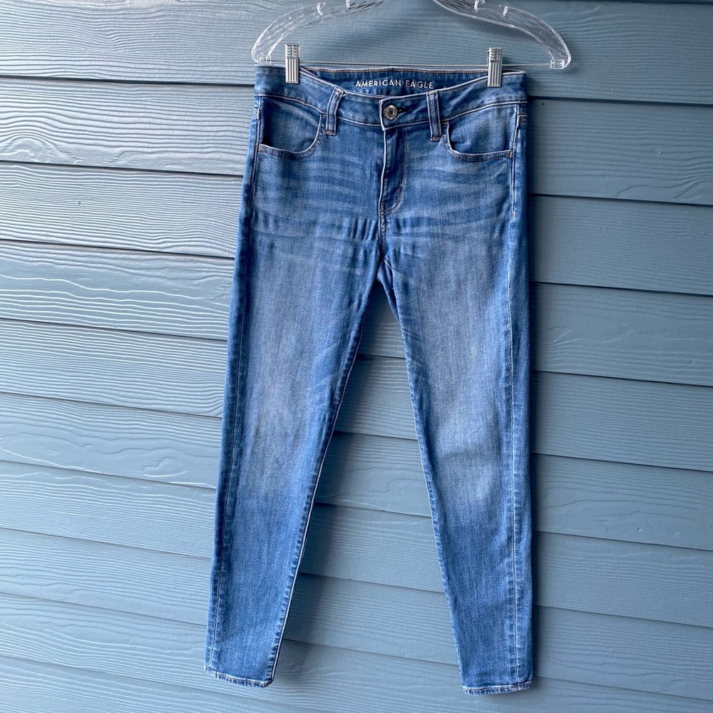 Darker denim American Eagle jeans